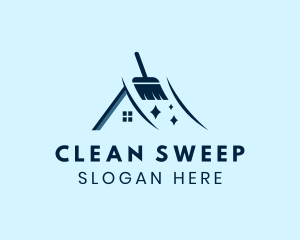 Sweep - Roof Sweep Sprakle logo design