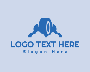 Cleaner - Car Tire Wash Cleaning logo design