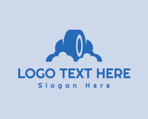 Engine - Car Tire Wash Cleaning logo design