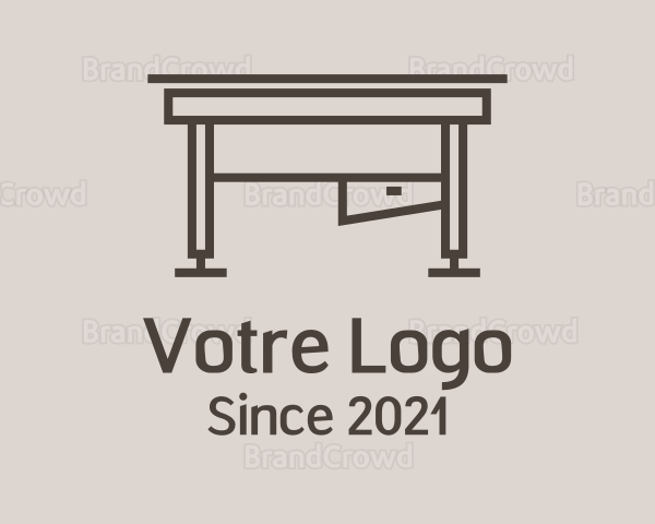 Office Desk Workstation Logo