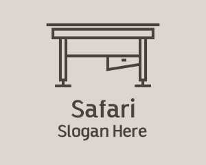 Office Desk Workstation Logo