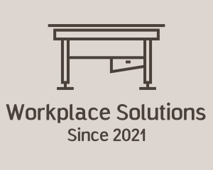 Office - Office Desk Workstation logo design