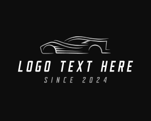 Racecar - Fast Car Automobile logo design