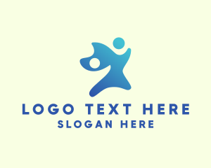 Insurance - Modern People Organization logo design