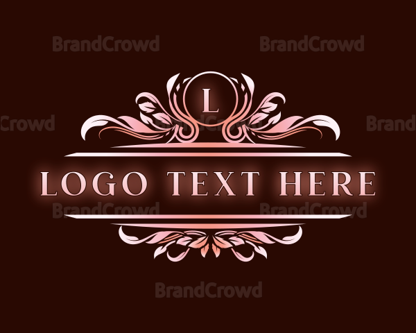 Elegant Floral Decor Logo