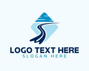 Scenic - Road Trip Getaway logo design