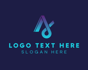 Startup - Business Company Letter A logo design