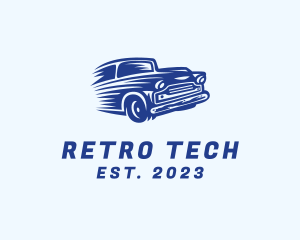 Retro Automotive Car logo design