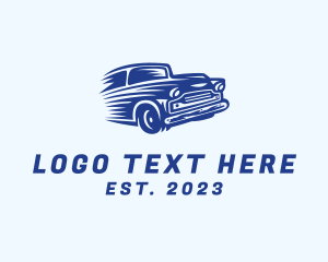 Limousine - Fast Automotive Car logo design