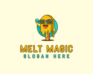 Melt - Cool Popsicle Sunglasses logo design