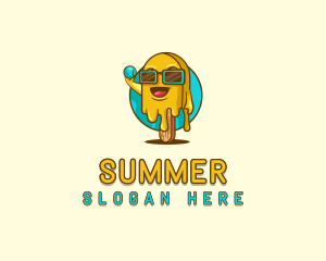 Cool Popsicle Sunglasses logo design