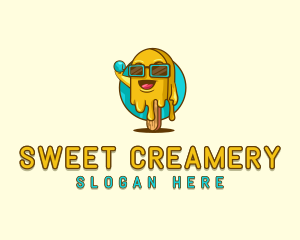 Cool Popsicle Sunglasses logo design