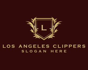 Premium Shield Luxury logo design