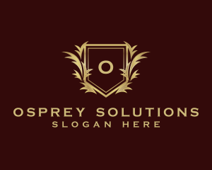 Premium Shield Luxury logo design