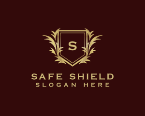 Premium Shield Luxury logo design