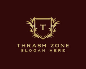 Premium Shield Luxury logo design