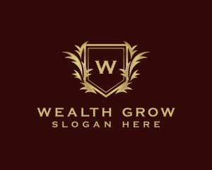 Premium Shield Luxury logo design