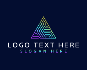 Technology - Digital Pyramid Technology logo design