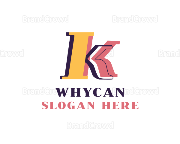 Generic Studio Letter K Logo