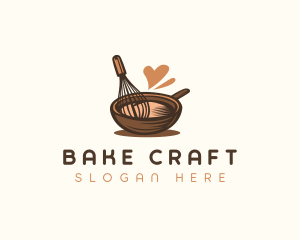 Whisk Bakery Pot logo design