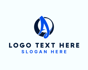 Initial - Generic Startup Letter A logo design