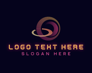 Advertising - Abstract Media Startup logo design