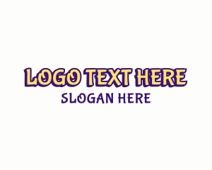 Quirky Cartoon Wordmark logo design