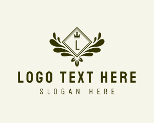 Jewel - Luxury Wreath Crown logo design