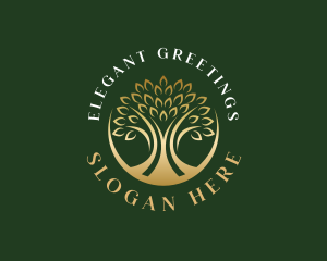 Elegant Tree Deluxe logo design