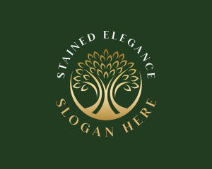 Elegant Tree Deluxe logo design