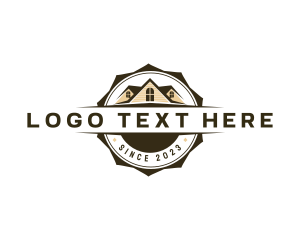 Roofing - Realty Roofing Property logo design