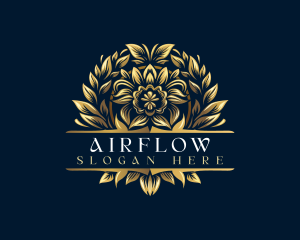 Elegant Floral Decor logo design