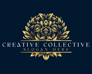 Elegant Floral Decor logo design