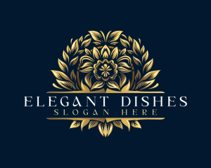 Elegant Floral Decor logo design