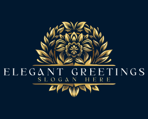 Elegant Floral Decor logo design