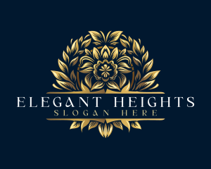 Elegant Floral Decor logo design