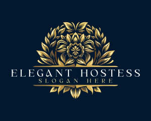 Elegant Floral Decor logo design