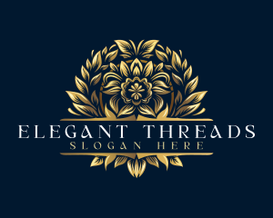 Elegant Floral Decor logo design