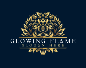 Elegant Floral Decor logo design