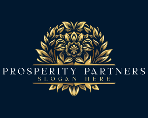 Wealth - Elegant Floral Decor logo design