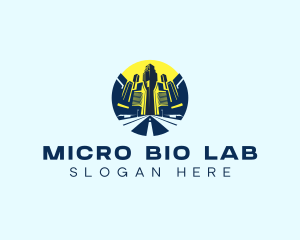 Metropolis City Building logo design