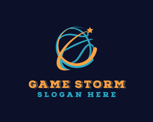  Sports Basketball Game logo design