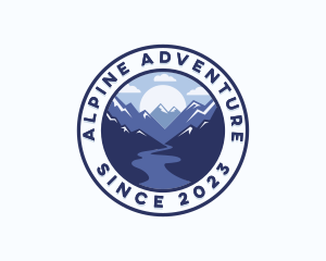 Mountain Peak Adventure logo design