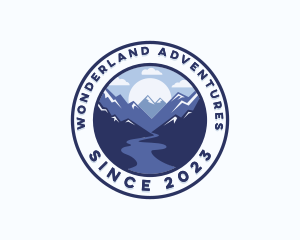 Mountain Peak Adventure logo design