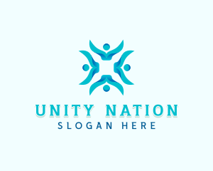 Social Community Collaboration logo design