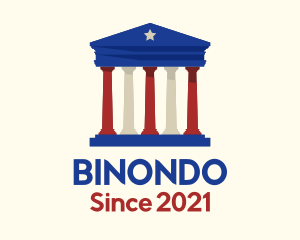 Politician - American Government Building logo design