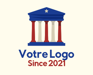 Structure - American Government Building logo design