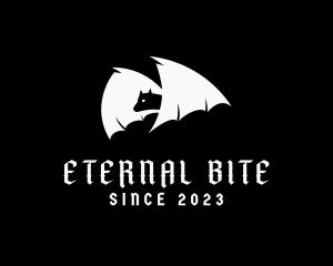 Flying Bat Wing logo design