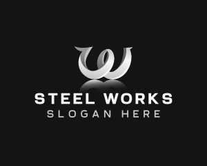 Steel - Industrial Steel Welding logo design