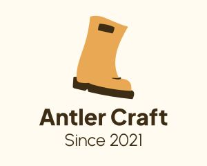 Rubber Rain Boots logo design